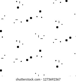 Abstract vector monochrome background. Halftone illustration pattern