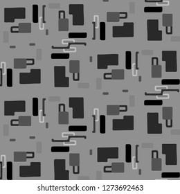 Abstract vector monochrome background. Halftone illustration pattern