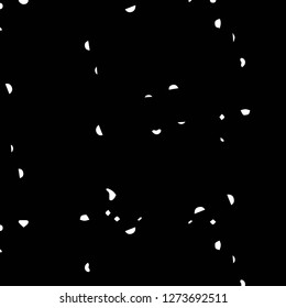 Abstract vector monochrome background. Halftone illustration pattern