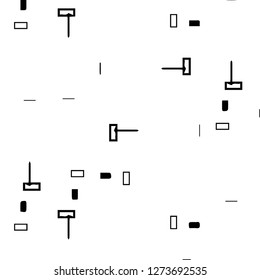 Abstract vector monochrome background. Halftone illustration pattern