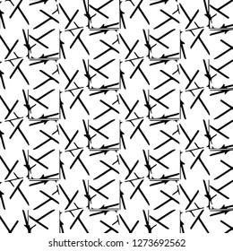 Abstract vector monochrome background. Halftone illustration pattern