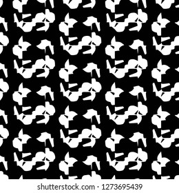 Abstract vector monochrome background. Halftone illustration pattern