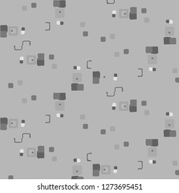Abstract vector monochrome background. Halftone illustration pattern
