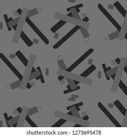 Abstract vector monochrome background. Halftone illustration pattern