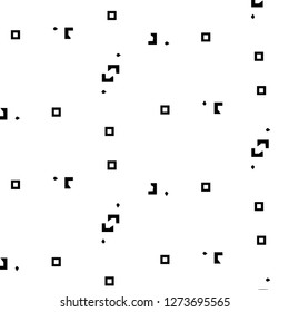 Abstract vector monochrome background. Halftone illustration pattern