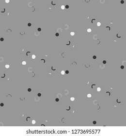 Abstract vector monochrome background. Halftone illustration pattern