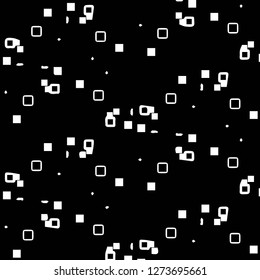 Abstract vector monochrome background. Halftone illustration pattern