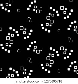 Abstract vector monochrome background. Halftone illustration pattern
