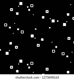 Abstract vector monochrome background. Halftone illustration pattern
