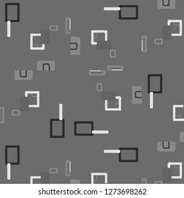 Abstract vector monochrome background. Halftone illustration pattern