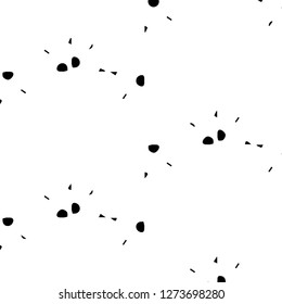 Abstract vector monochrome background. Halftone illustration pattern
