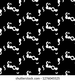Abstract vector monochrome background. Halftone illustration pattern
