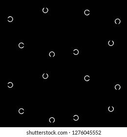 Abstract vector monochrome background. Halftone illustration pattern