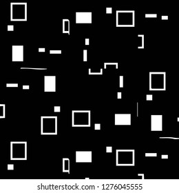 Abstract vector monochrome background. Halftone illustration pattern