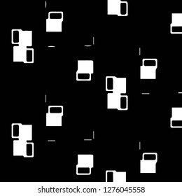 Abstract vector monochrome background. Halftone illustration pattern