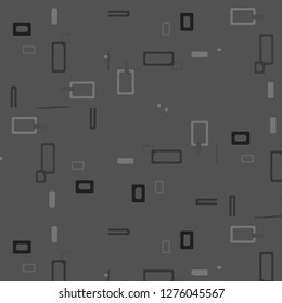 Abstract vector monochrome background. Halftone illustration pattern