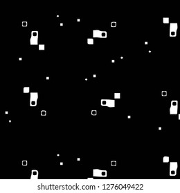 Abstract vector monochrome background. Halftone illustration pattern