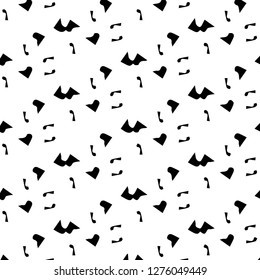 Abstract vector monochrome background. Halftone illustration pattern