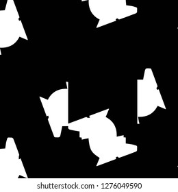 Abstract vector monochrome background. Halftone illustration pattern