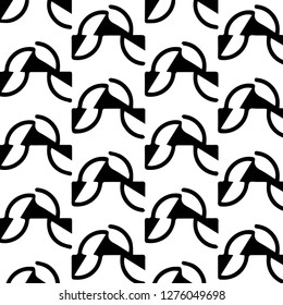 Abstract vector monochrome background. Halftone illustration pattern