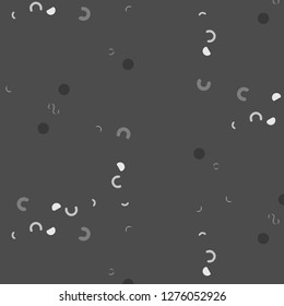 Abstract vector monochrome background. Halftone illustration pattern
