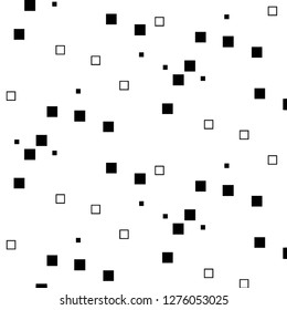 Abstract vector monochrome background. Halftone illustration pattern
