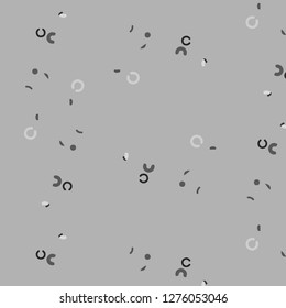 Abstract vector monochrome background. Halftone illustration pattern
