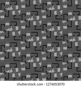 Abstract vector monochrome background. Halftone illustration pattern
