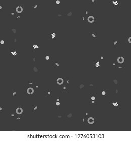 Abstract vector monochrome background. Halftone illustration pattern
