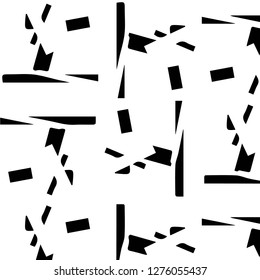 Abstract vector monochrome background. Halftone illustration pattern
