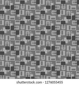 Abstract vector monochrome background. Halftone illustration pattern
