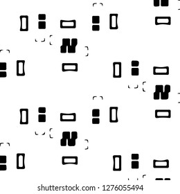 Abstract vector monochrome background. Halftone illustration pattern

