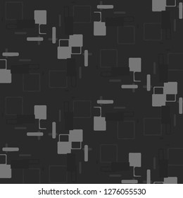 Abstract vector monochrome background. Halftone illustration pattern
