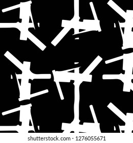 Abstract vector monochrome background. Halftone illustration pattern
