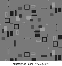 Abstract vector monochrome background. Halftone illustration pattern
