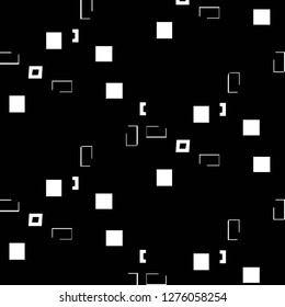 Abstract vector monochrome background. Halftone illustration pattern
