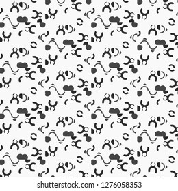 Abstract vector monochrome background. Halftone illustration pattern
