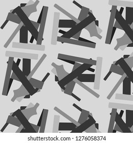 Abstract vector monochrome background. Halftone illustration pattern
