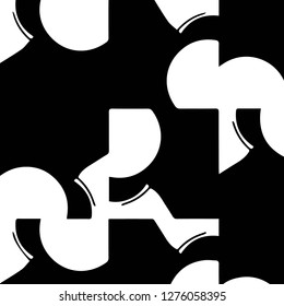 Abstract vector monochrome background. Halftone illustration pattern
