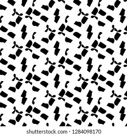 Abstract vector monochrome background. Halftone illustration pattern
