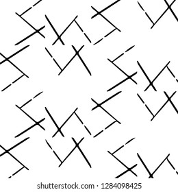Abstract vector monochrome background. Halftone illustration pattern