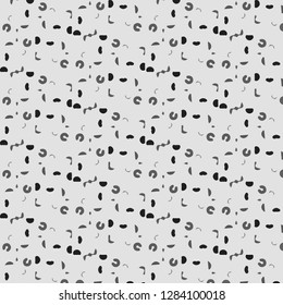 Abstract vector monochrome background. Halftone illustration pattern