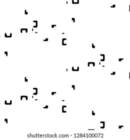 Abstract vector monochrome background. Halftone illustration pattern