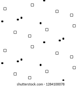Abstract vector monochrome background. Halftone illustration pattern