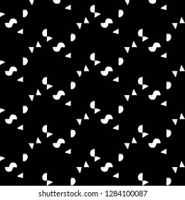 Abstract vector monochrome background. Halftone illustration pattern