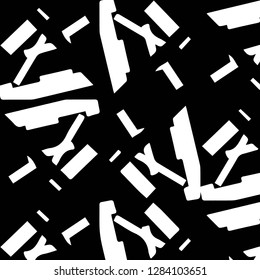 Abstract vector monochrome background. Halftone illustration pattern