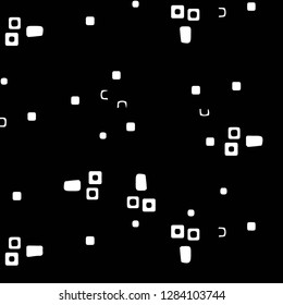 Abstract vector monochrome background. Halftone illustration pattern