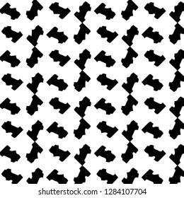 Abstract vector monochrome background. Halftone illustration pattern