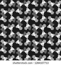 Abstract vector monochrome background. Halftone illustration pattern