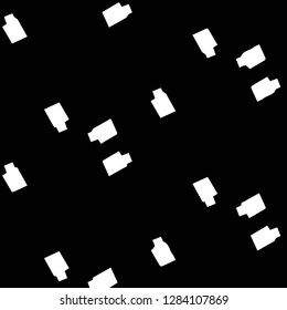 Abstract vector monochrome background. Halftone illustration pattern